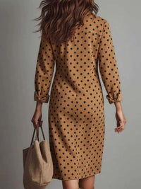 Polka Dot Button-Down Midi Dress 100100224916883 34 Gifts for Her Jerry's Apparel 