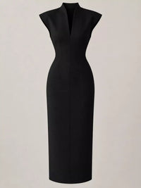 Slit Sleeveless Bodycon Midi Dress 101001165760167 45 Gifts for Her Jerry's Apparel 