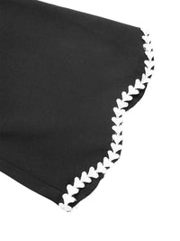 Contrast Trim Flare Sleeve Blouse 100100859093483 30 Affordable Fashion Under $100 Jerry's Apparel 