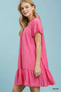 Umgee Ruffle Hem Shift Mini Dress 100100097541318 55 Affordable Fashion Under $100 Jerry's Apparel 