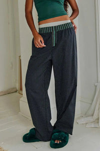 Polka Dot Elastic Waist Wide Leg Pants 100100925461150 33 Affordable Fashion Under $100 Jerry's Apparel 