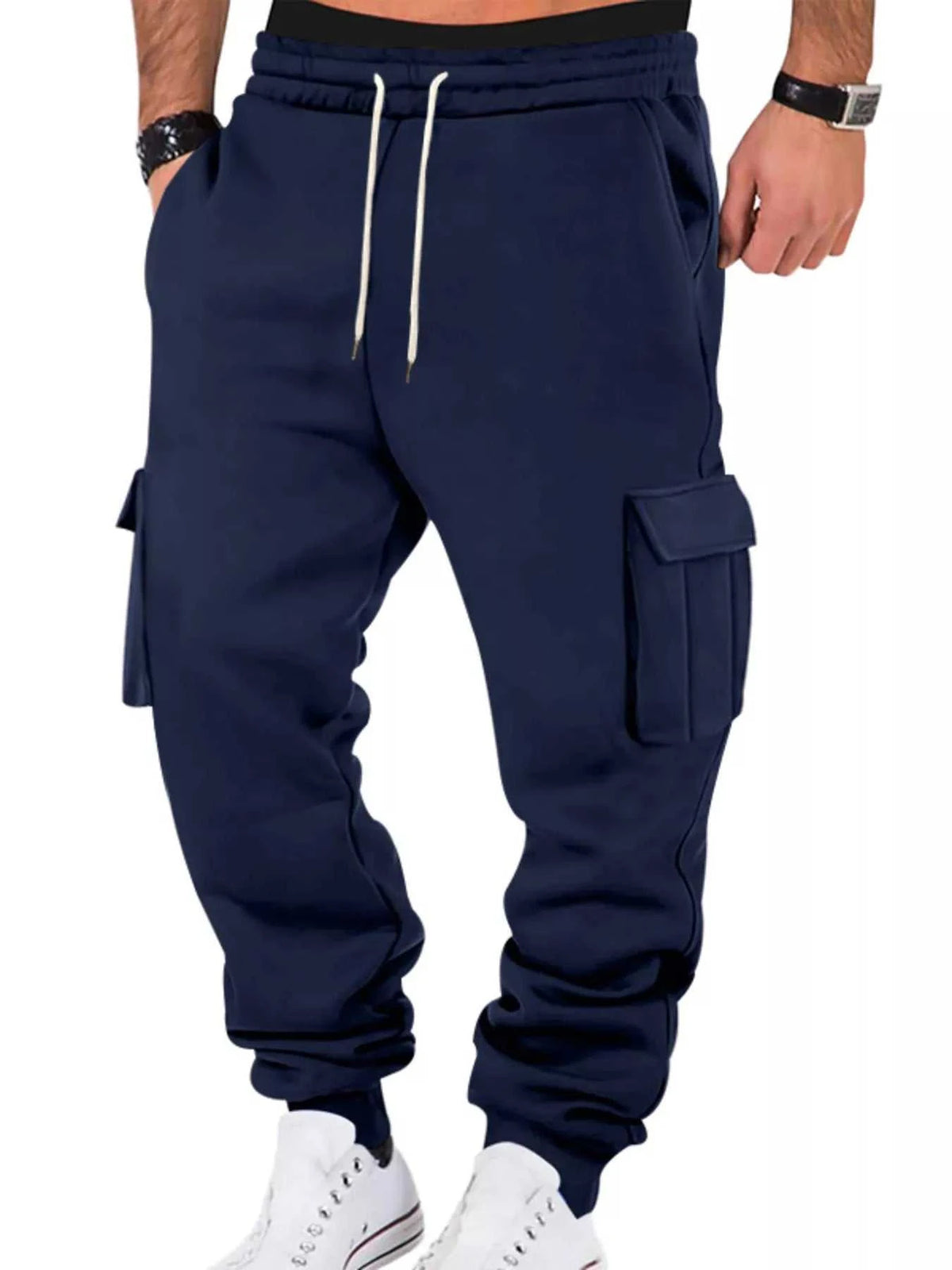 Men's Full Size Casual Joggers with Multi-Pocket Plus Size 100400257211490 36 Affordable Fashion Under $100 Jerry's Apparel 