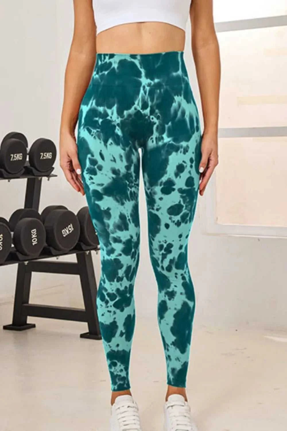 Tie-Dye High Waist Active Leggings 100100834231414 39 Affordable Fashion Under $100 Jerry's Apparel 