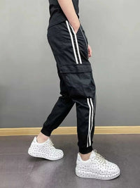 Men's Plus Size Side Striped Joggers 100400648051319 37 Affordable Fashion Under $100 Jerry's Apparel 