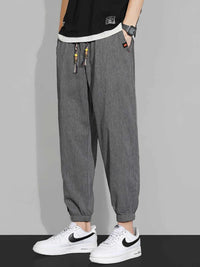 Men's Plus Size Casual Drawstring Joggers 100400734201835 57 Affordable Fashion Under $100 Jerry's Apparel 