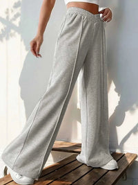Perfee Elastic Waist Wide Leg Pants 100100093091393 32 Affordable Fashion Under $100 Jerry's Apparel 