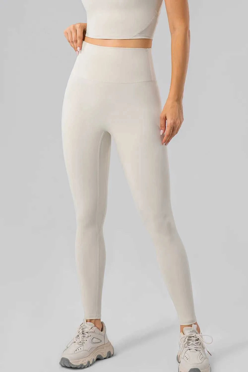 High Waist Wide Waistband Active Leggings 100100763391417 40 Affordable Fashion Under $100 Jerry's Apparel 
