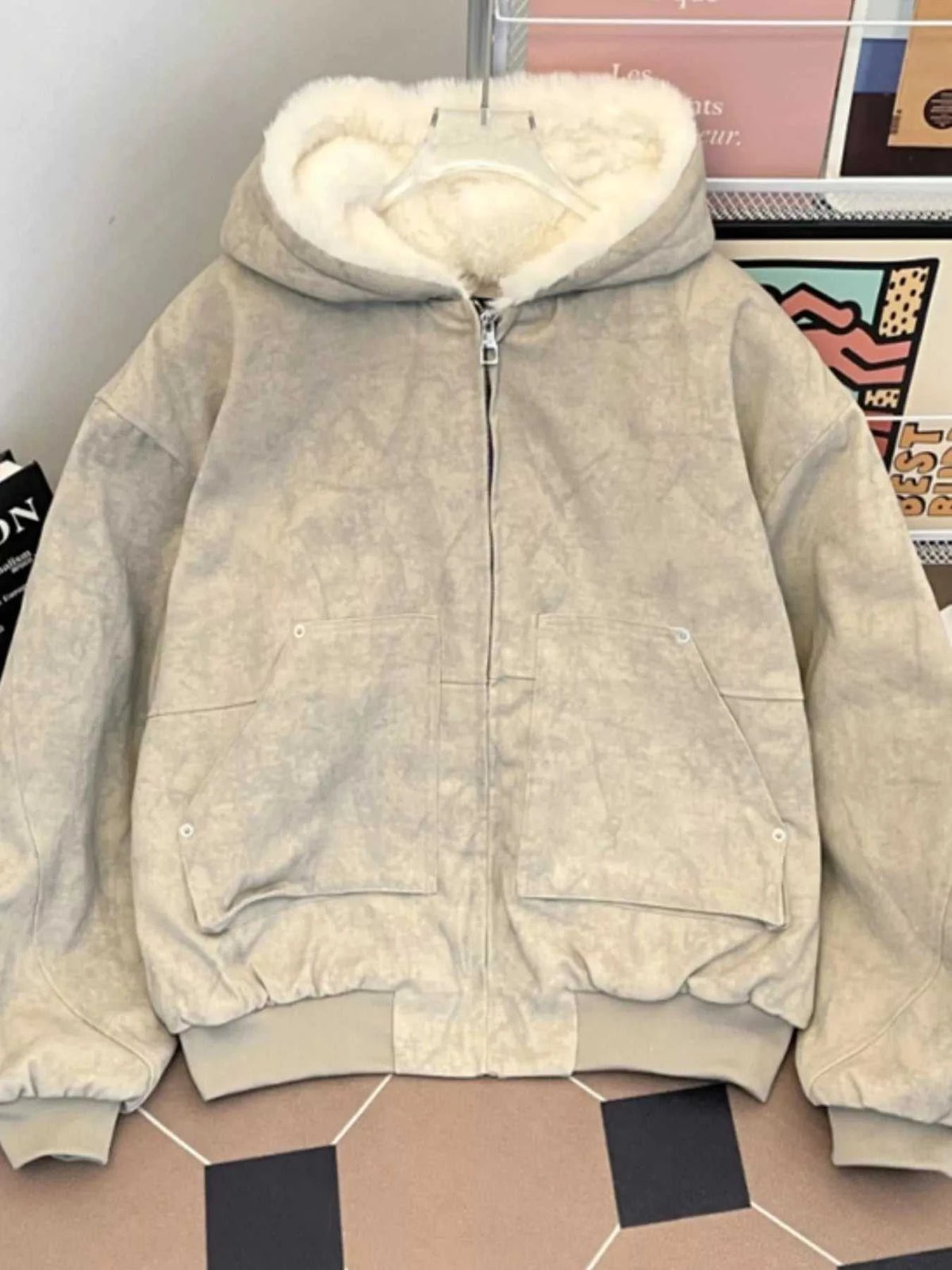 Men's Cozy Sherpa Lined Hooded Jacket 100400700748983 180 Women's Fall Clothing Jerry's Apparel 