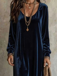 Velvet Maxi Dress with Flowy Hem 100100506619632 27 Affordable Fashion Under $100 Jerry's Apparel 
