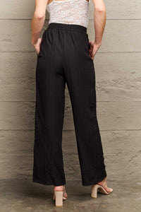 Perfee Tie Waist Long Pants 100102489086256 30 Seasonal Fashion Collections Jerry's Apparel 