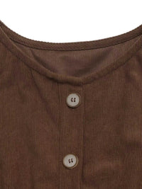 Corduroy Button-Down Maxi Dress 101001882053636 62 Affordable Fashion Under $100 Jerry's Apparel 