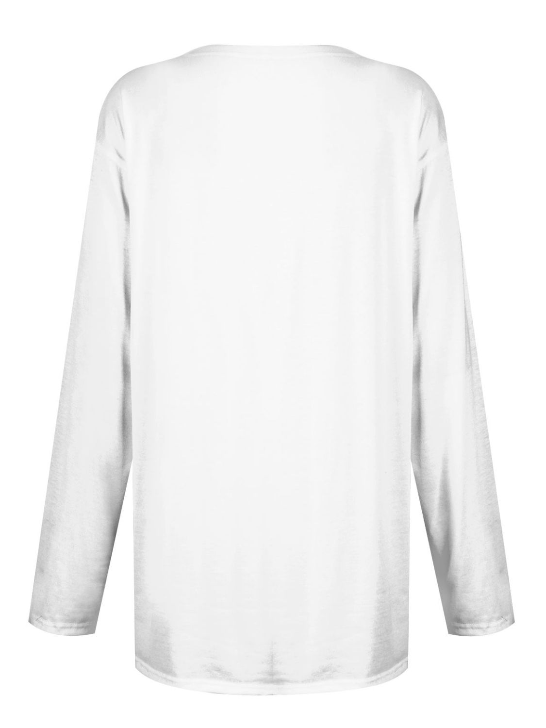 Full Size Pocketed Round Neck Long Sleeve T-Shirt