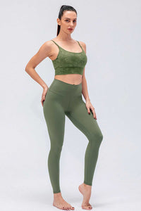 Wide Waistband Slim Fit Active Leggings 100100209766860 38 Affordable Fashion Under $100 Jerry's Apparel 