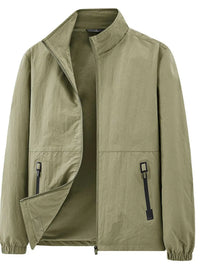 Men's Plus Size Zip Up Long Sleeve Jacket 100400232521161 77 Affordable Fashion Under $100 Jerry's Apparel 