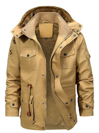 Men's Full Size Zip Up Fleece Lined Jacket Plus Size 100400044950430 125 Fashion Forward Plus Size Clothing Jerry's Apparel 