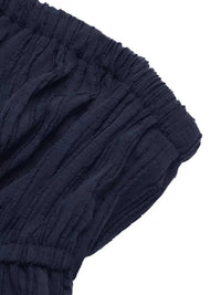 Textured Tube Top & Wide Leg Pants Set 100100753073770 41 Affordable Fashion Under $100 Jerry's Apparel 