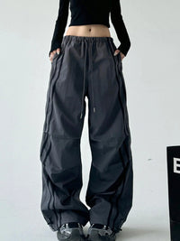 Side Stripes Wide Leg Pants
