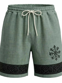 Men's Full Size Linen Blend Drawstring Shorts Plus Size 100400890274881 29 Affordable Fashion Under $100 Jerry's Apparel 