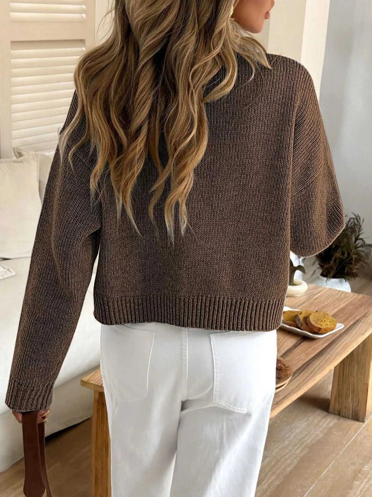 Button-Down Knit Cardigan 100100480919271 60 Affordable Fashion Under $100 Jerry's Apparel 