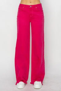 High Rise Wide Leg Jeans