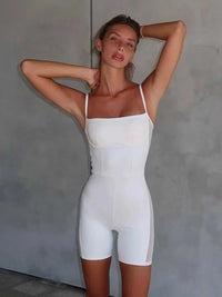 Perfee Square Neck Spaghetti Strap Romper 100100492441566 28 Affordable Fashion Under $100 Jerry's Apparel 