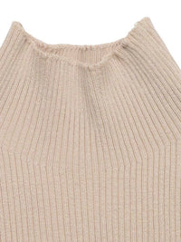 Ribbed Mock Neck Flare Sleeve Sweater Dress 100100035723976 41 Affordable Fashion Under $100 Jerry's Apparel 
