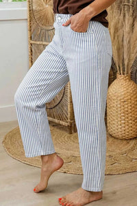 Striped Barrel Leg Jeans 100100406431104 63 Affordable Fashion Under $100 Jerry's Apparel 