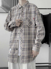 Men's Plus Size Plaid Button Up Shirt 100400594080014 38 Affordable Fashion Under $100 Jerry's Apparel 