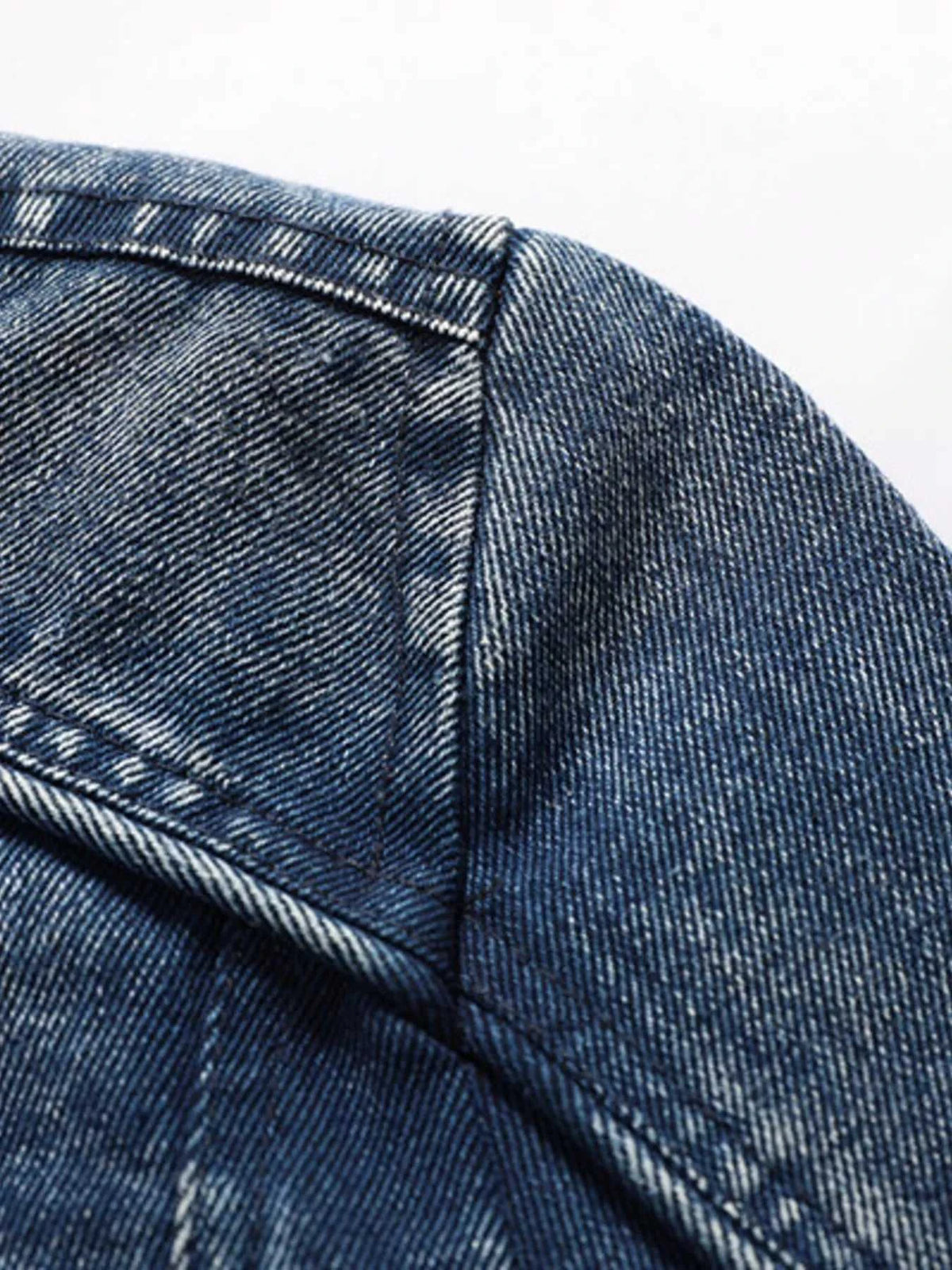 Men's Plus Size Zip Up Hooded Denim Jacket 100400617013607 115 Fashion Forward Plus Size Clothing Jerry's Apparel 