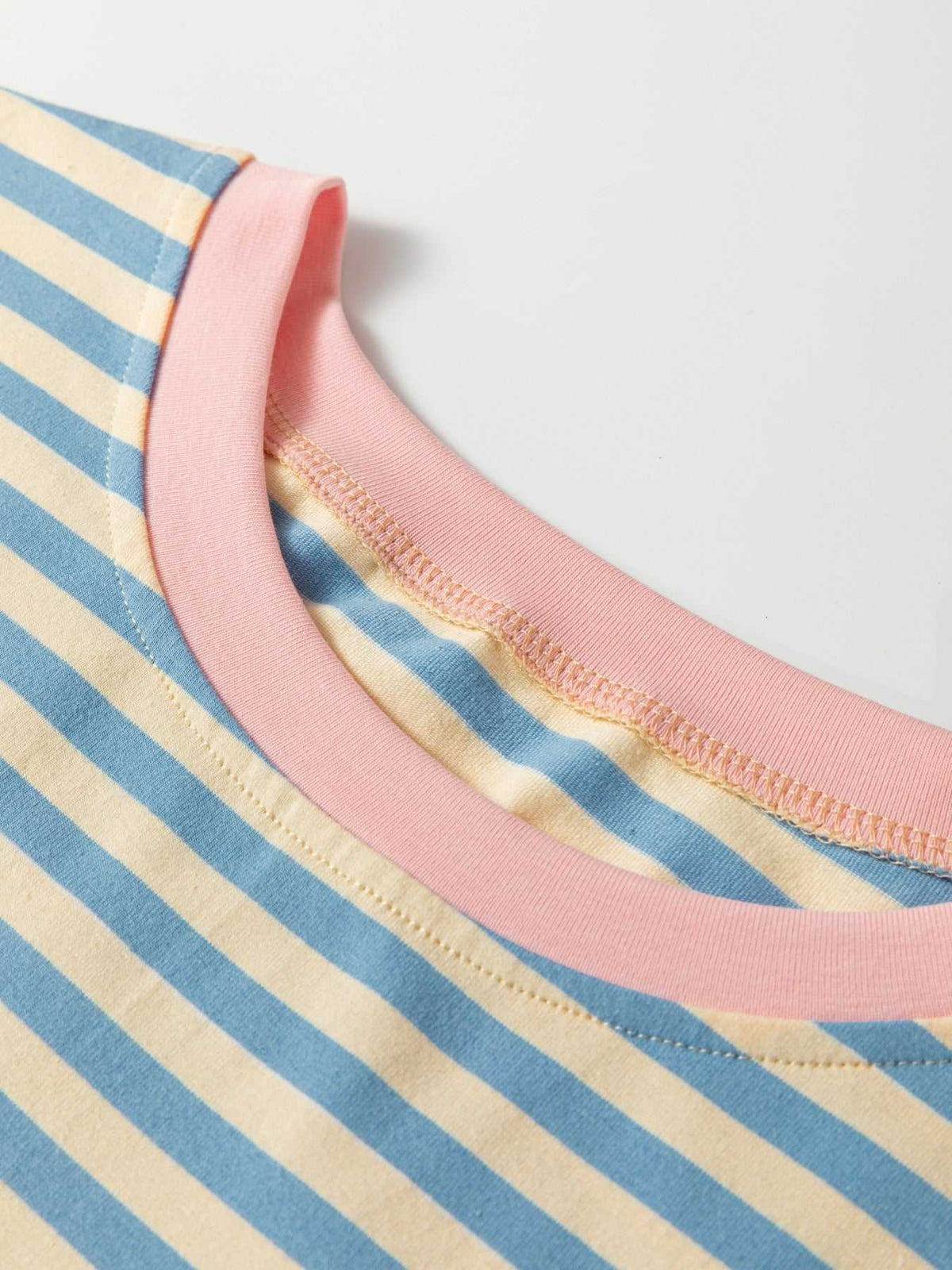 Striped Round Neck Casual T-Shirt 100100732461162 24 Affordable Fashion Under $100 Jerry's Apparel 