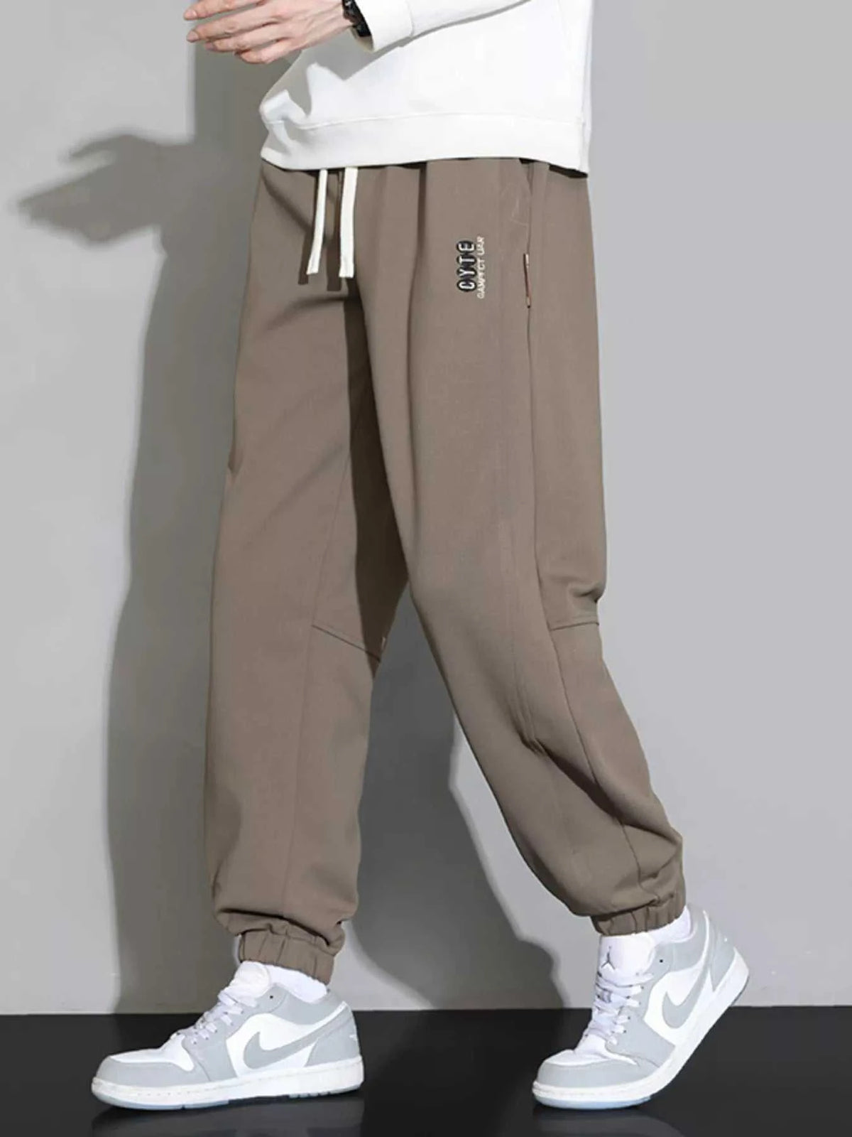 Men's Plus Size Casual Jogger Pants with Drawstring 100400893491033 47 Affordable Fashion Under $100 Jerry's Apparel 