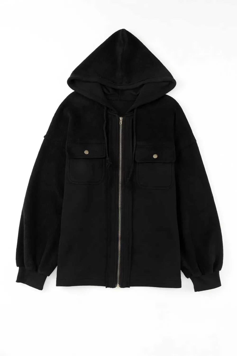 Casual Zip Up Jacket with Pockets 100100230941390 66 Affordable Fashion Under $100 Jerry's Apparel 