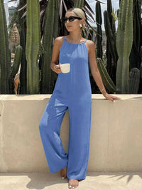 Tie Strap Wide Leg Casual Jumpsuit 100100301095680 32 Affordable Fashion Under $100 Jerry's Apparel 