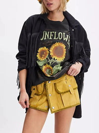 Graphic Round Neck Half Sleeve T-Shirt