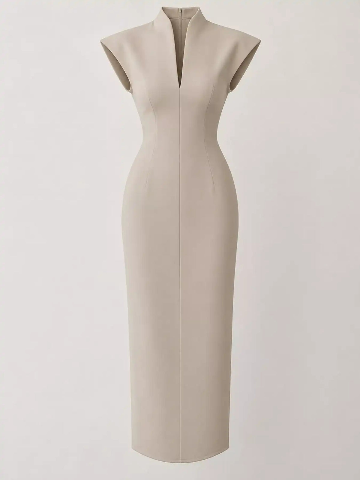 Slit Sleeveless Bodycon Midi Dress 101001165760167 45 Gifts for Her Jerry's Apparel 