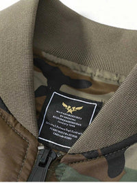 Men's Plus Size Camouflage Zip Up Bomber Jacket 100400891014731 96 Affordable Fashion Under $100 Jerry's Apparel 