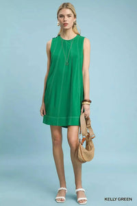 Umgee Linen Sleeveless Swing Dress 100100353311753 55 Affordable Fashion Under $100 Jerry's Apparel 
