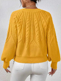 Cable Knit Long Sleeve Sweater 100100200217752 36 Affordable Fashion Under $100 Jerry's Apparel 
