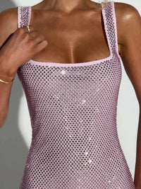 Backless Rhinestone Embellished Bodycon Mini Dress 101001623770086 73 Affordable Fashion Under $100 Jerry's Apparel 