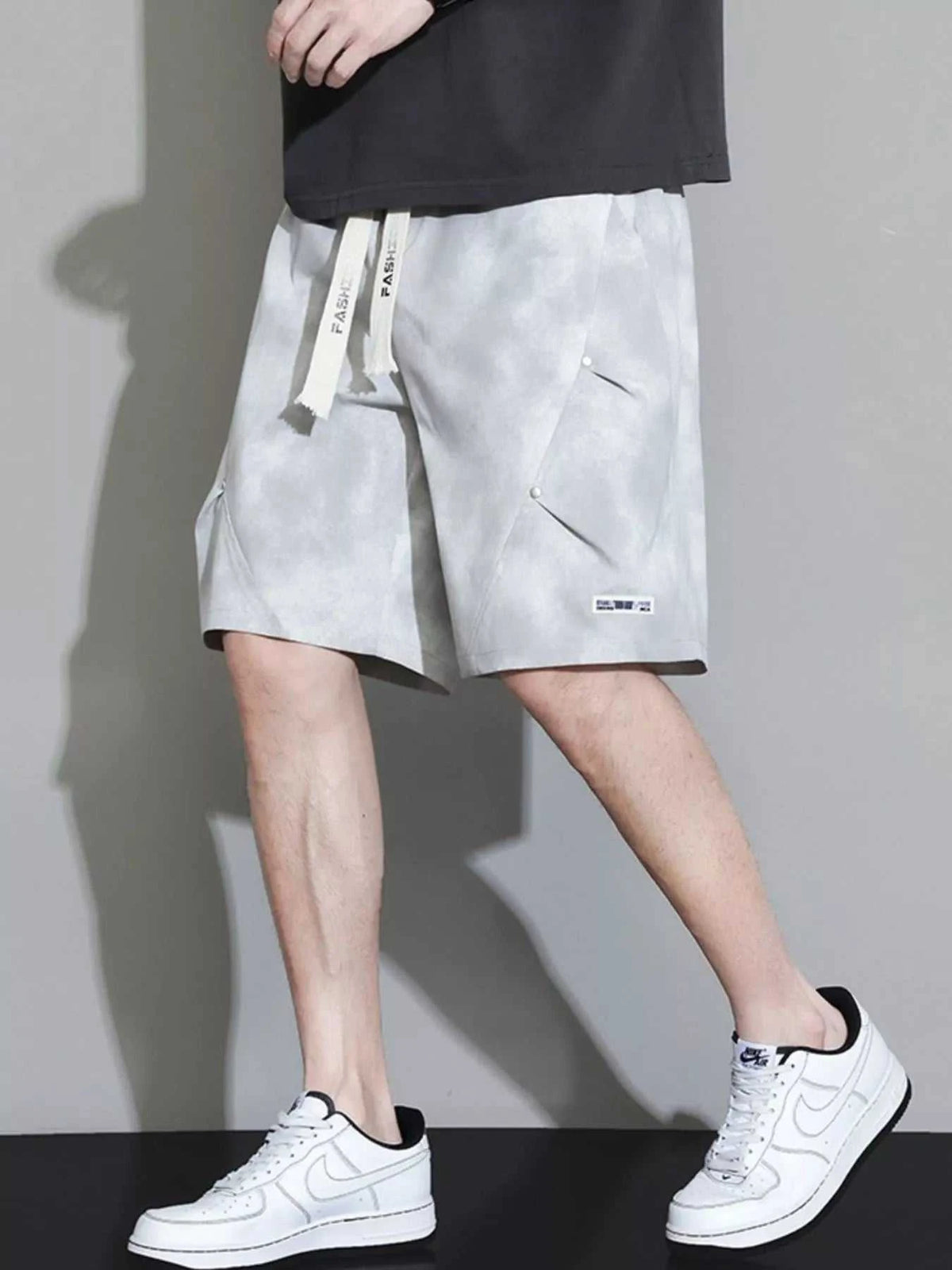 Men's Plus Size Casual Drawstring Cargo Shorts 100400568303185 73 Gifts for Him Jerry's Apparel 