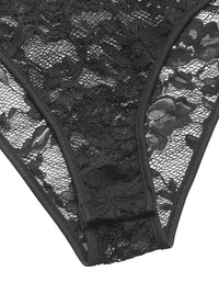 Lace Long Sleeve V-Neck Bodysuit 100100089098395 36 Affordable Fashion Under $100 Jerry's Apparel 