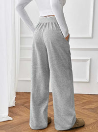 Lace Detail Wide Leg Casual Pants 100100750566333 33 Affordable Fashion Under $100 Jerry's Apparel 