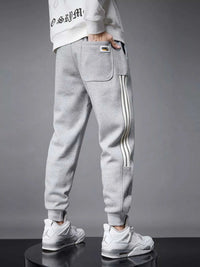 Men's Side Striped Drawstring Joggers 100400454027412 98 Affordable Fashion Under $100 Jerry's Apparel 