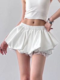 Elastic Waist Bubble Shorts