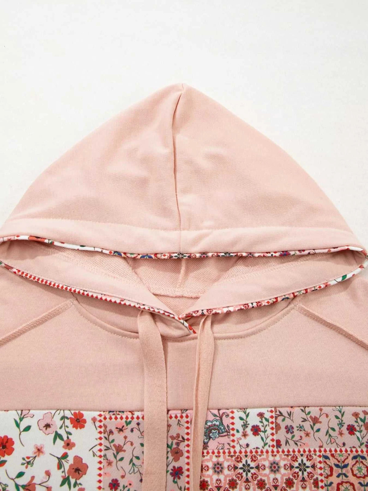 Floral Print Drawstring Long Sleeve Hoodie 100100174351957 54 Affordable Fashion Under $100 Jerry's Apparel 