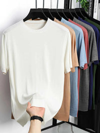 Men's Plus Size Short Sleeve Crew Neck T-Shirt 100400720277542 78 Affordable Fashion Under $100 Jerry's Apparel 