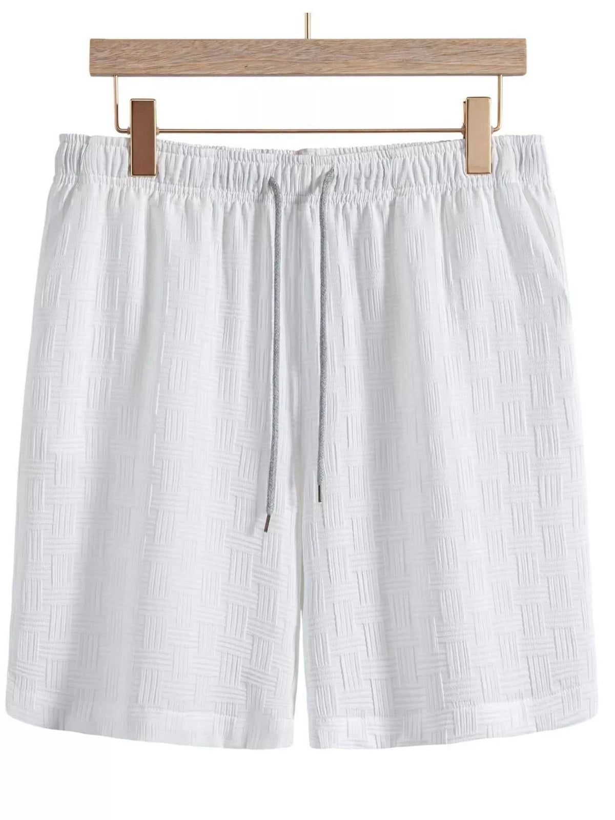 Men's Textured Drawstring Shorts 100400365974517 36 Affordable Fashion Under $100 Jerry's Apparel 