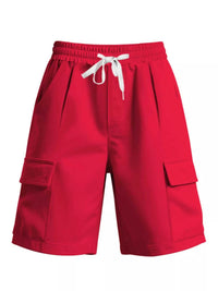 Men's Full Size Drawstring Pocketed Shorts Plus Size 100400590409807 27 Affordable Fashion Under $100 Jerry's Apparel 