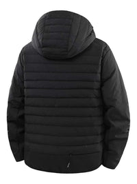 Men's Plus Size Lightweight Hooded Puffer Jacket 100400217847739 210 Fashion Forward Plus Size Clothing Jerry's Apparel 