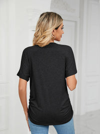 V-Neck Short Sleeve T-Shirt